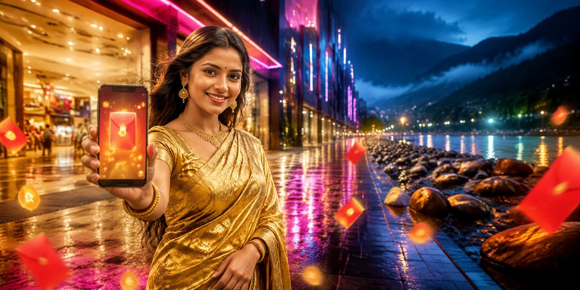 সিলেটীয় নারী বোনাস এনভেলপ হাতে